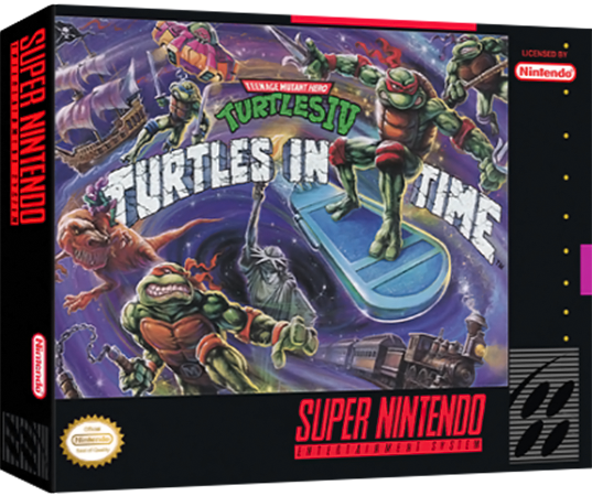 Teenage Mutant Ninja Turtles IV - Turtles in Time (USA) Teenage Mutant Ninja Turtles IV - Turtles in Time (USA)
